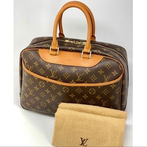 SOLD Louis Vuitton Deauville Monogram Handbag